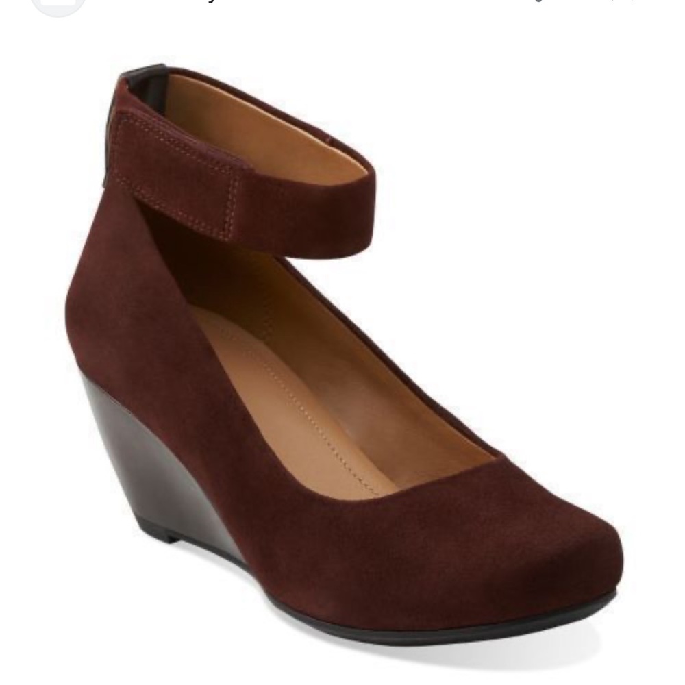 Clarks Women's Bassett Mist Wedge Pump